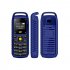 Bm25 Mini Mobile Phone Gsm Multilingual Lcd Screen Button Keypad Dual Sim Elderly Pocket Mobile Phone black
