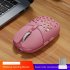 Bm900 Wireless 2 4g Desktop Computer  Mouse Charging Gaming Electronic Sports Silent Luminous Mouse Laptops Notebook Accessories Macaron Green