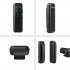 Body Camera 1080P Mini Body Cameras Police Body Cam Pocket Camcorder for Riding Meeting Black Cs07