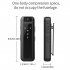 Body Camera 1080P Mini Body Cameras Police Body Cam Pocket Camcorder for Riding Meeting Black Cs07