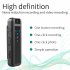 Body Camera 1080P Mini Body Cameras Police Body Cam Pocket Camcorder for Riding Meeting Black Cs07