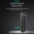 Body Camera 1080P Mini Body Cameras Police Body Cam Pocket Camcorder for Riding Meeting Black Cs07