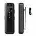 Body Camera 1080P Mini Body Cameras Police Body Cam Pocket Camcorder for Riding Meeting Black Cs07