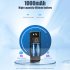 Body Camera 1080p HD Anti Shake Body Cam with Clip Magnetism Back Rotatable Lens Dvr Recorder Black