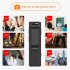Body Camera  Rotatable Lens  1080P HD Body Cam  With Back Clip  1100MAH Battery  Mini Motion Detection Camera  Pocket Video Recorder  For Travel Walking Deliver