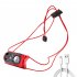 Body Motion Sensor Xpg Led  Headlamp Usb Rechargeable Camping Torch Built in Battery Fishing Head Lamp red