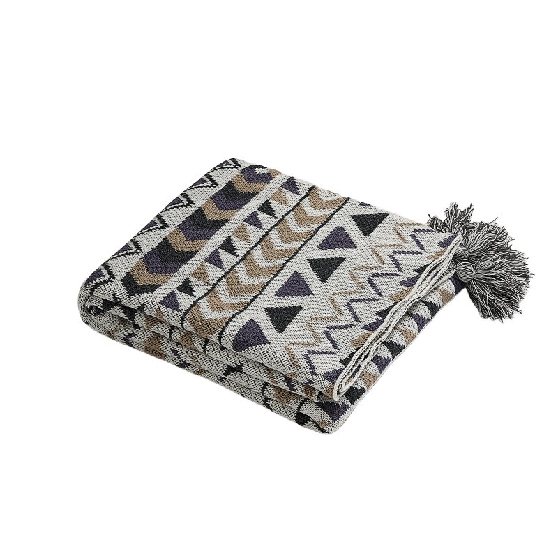 Boho Throw Blanket With Tassel Lightweight Breathable Super Soft Decorative Throw Blanket For Home Decor