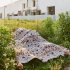 Boho Throw Blanket With Tassel Lightweight Breathable Super Soft Decorative Throw Blanket For Home Decor grey 130 x 160CM