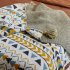 Boho Throw Blanket With Tassel Lightweight Breathable Super Soft Decorative Throw Blanket For Home Decor yellow 130 x 160CM