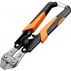Bolt  Cutter 8 inch Steel Bolts Cutter Steel Bar Clamps Pliers Hand Tools Wire Stripping Crimping Tools Black