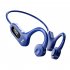 Bone Conduction Bluetooth Earphone Lightweight Wireless Hanging Ear Sports Headset V30 Black