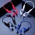 Bone Conduction Bluetooth Earphone Lightweight Wireless Hanging Ear Sports Headset V30 Black