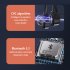 Bone Conduction Bluetooth Earphone Lightweight Wireless Hanging Ear Sports Headset V30 Blue
