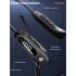 Bone Conduction Bluetooth Earphone Lightweight Wireless Hanging Ear Sports Headset V30 Red