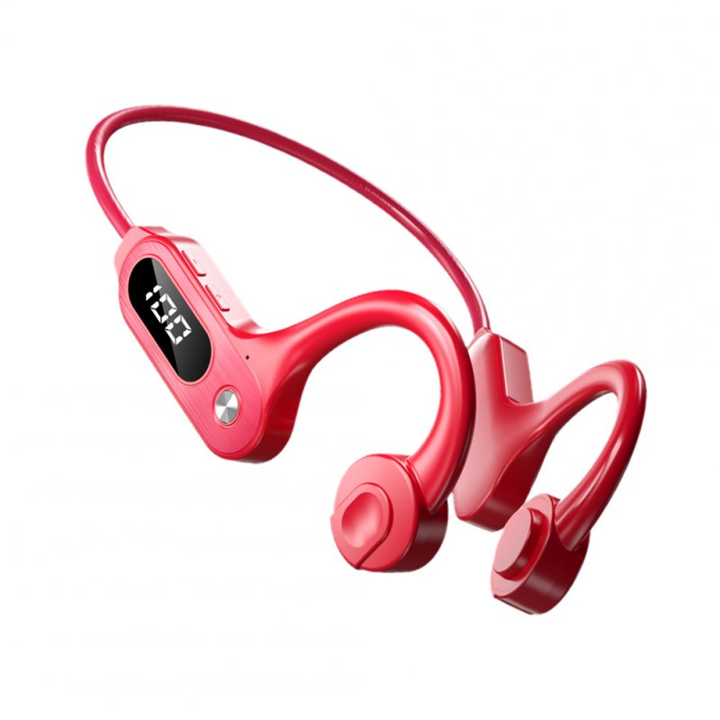 Bone Conduction Bluetooth Earphone Wireless Hanging Ear Sports Headset V30
