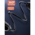Bone Conduction Bluetooth Earphone Lightweight Wireless Hanging Ear Sports Headset V30 Red