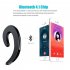 Bone Conduction Business Single side Hands free Headset Hanging Ear Call Earphone for Phone Tablets PC