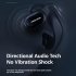 Bone Conduction Earphone Wireless Bluetooth compatible 5 0 Headset Waterproof Sports Fitness Noise cancelling Sleeping Earbuds red