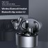 Bone Conduction Earphone Low Latency Noise Canceling Waterproof Sweat proof Wireless Bluetooth compatible Headset black