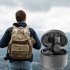 Bone Conduction Earphone Low Latency Noise Canceling Waterproof Sweat proof Wireless Bluetooth compatible Headset black