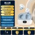 Bone Conduction Headphones Wireless Headset With Charging Case For Cycling Running Driving For Android IPhone S8 pink