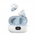 Bone Conduction Headphones Wireless Headset With Charging Case For Cycling Running Driving For Android IPhone S8 pink