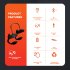 Bone Conduction Headphones Sports Wireless Earphones With Built in Mic Sweat Resistant Headset Waterproof Sport Wireless Headphones For Running Cycling Workouts