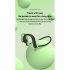 Bone Conduction Headset Bluetooth 5 2 Waterproof Sweatproof Stereo Wireless Sports Earphone W10 Black