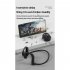 Bone Conduction Headset Bluetooth 5 2 Waterproof Sweatproof Stereo Wireless Sports Earphone W10 Black