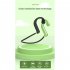 Bone Conduction Headset Bluetooth 5 2 Waterproof Sweatproof Stereo Wireless Sports Earphone W10 Black Green