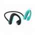 Bone Conduction Headset Bluetooth 5 2 Waterproof Sweatproof Stereo Wireless Sports Earphone W10 Black Green