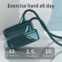 Bone Conduction Headset Wireless Bluetooth compatible 5 1 Sports Headphones With Built in Memory Card K6 dark green