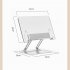 Book Stand For Reading Height Adjustable Book Holder Hands Free Folding Reading Stand Aluminium Alloy Base For Displaying Cookbook Sheet Music Laptop gold  acry