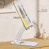 Book Stand For Reading Height Adjustable Book Holder Hands Free Folding Reading Stand Aluminium Alloy Base For Displaying Cookbook Sheet Music Laptop gold  acry