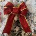Bowknot 5 Colors Glittering Powder Bow Christmas Tree Party Gift Christmas Decorations Red