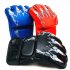 Boxing Gloves Flames Free Combat Gloves Training Sandbag Boxing Gloves black As shown