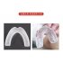 Boxing Mouthguard Orthodontic Brace Buck Teeth Retainers Boxing Tooth Protector Dental Trainer Transparent  with box 