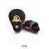 Boxing Sandbag Glove PU Leather Arc Fist Target Punch Pad for MMA Boxer Muay Thai Kick Fighting red standard