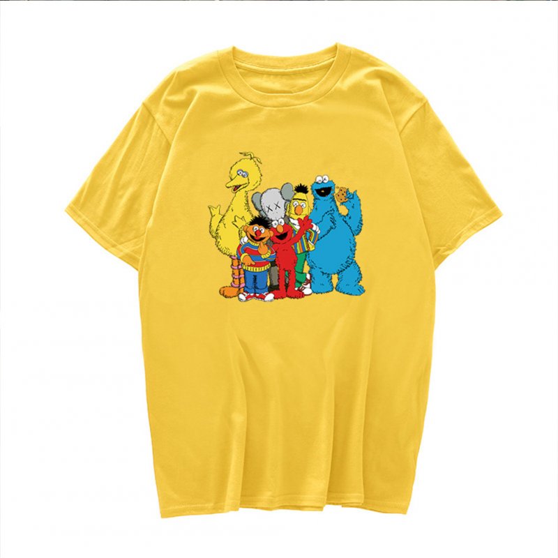 Boy Girl KAWS T-shirt Cartoon Animals 