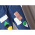 Boys Cotton Jeans Children Middle Waist Fashion Casual Cartoon Anime Trousers For 1 6 Years Old Kids Navy blue 5 6Y 110cm