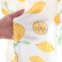 Boys Girls Short Sleeves Romper Summer Cotton Slanted Lace up Breathable Jumpsuit For 0 3 Years Old Kids watermelon 0 3M 52cm