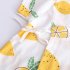 Boys Girls Short Sleeves Romper Summer Cotton Slanted Lace up Breathable Jumpsuit For 0 3 Years Old Kids little red flower 0 3M 52cm