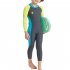 Boys Girls Wetsuit One Piece Swimsuit UV Protection For Diving Swimming Dark gray L