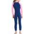 Boys Girls Wetsuit One Piece Swimsuit UV Protection For Diving Swimming Dark gray L