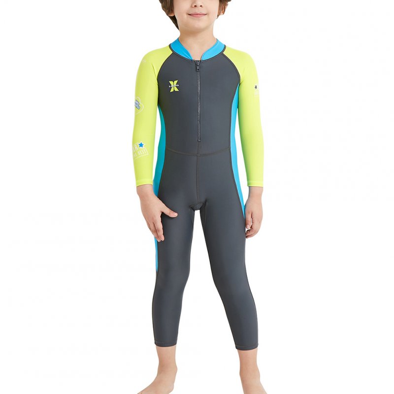 Kids One Piece Swimsuit For Diving Swimming