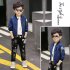 Boys Long Sleeve Jacket Fashion Stand Collar Solid Color Zipper Cardigan Baseball Uniform green 150cm