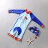Boys Toddler Long Sleeve One piece Swimsuit Sun Protection Rash Guard Sunscreen With Sun Hat Bathing Suits blue  with hat  7 8years XL