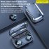 Bq10 Earphone Tws Wireless Bluetooth V5 3 Headphones with Microphone for Xiaomi Huawei iPhone Black