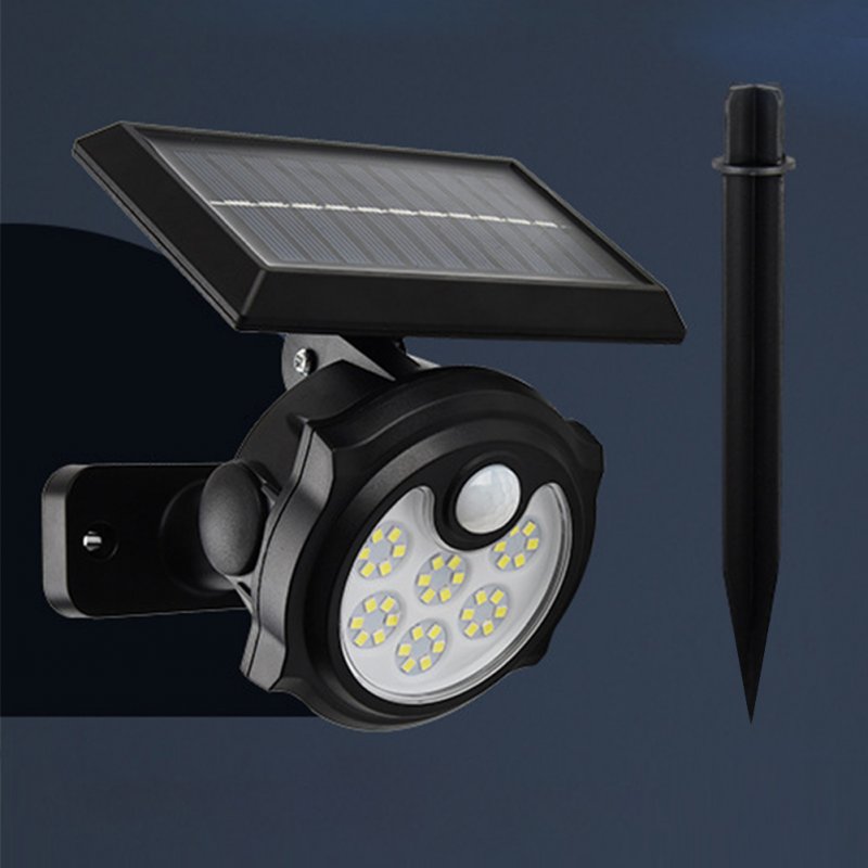 Solar Wall Light Motion Sensor Outdoor Waterproof 3 Modes Solar Powered Landscape Lighting For Garden Yard Pathway Patio 