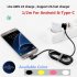 Braid USB Nylon Charging Cable L Shape Line for Type c Android Xiaomi micro  white 